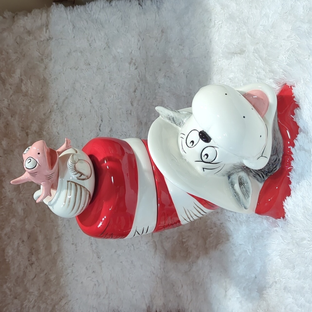 Vandor, Dr Seuss, The Cat in the Hat, Limited Edition Cookie Jar, 2005, NIB